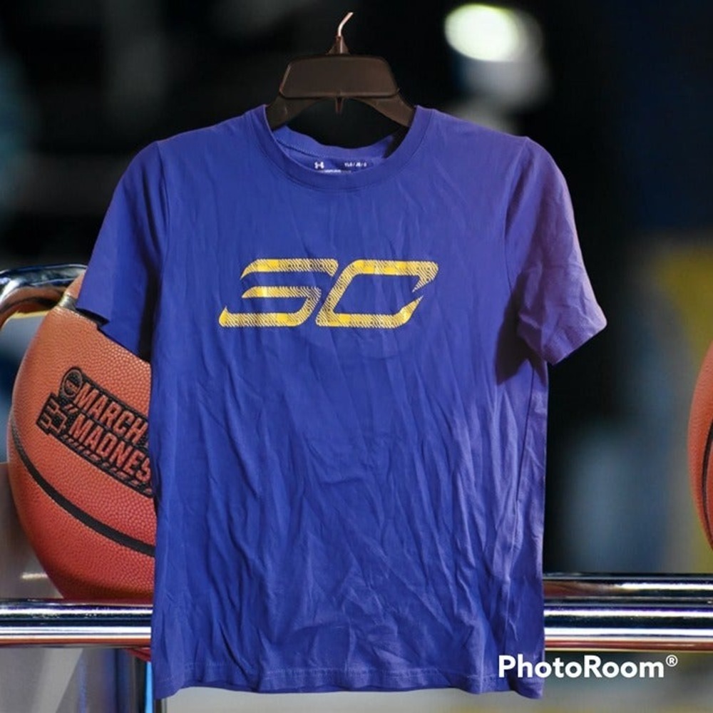 Boy's Stephen Curry T-Shirt Size‎ YLG {G61}
